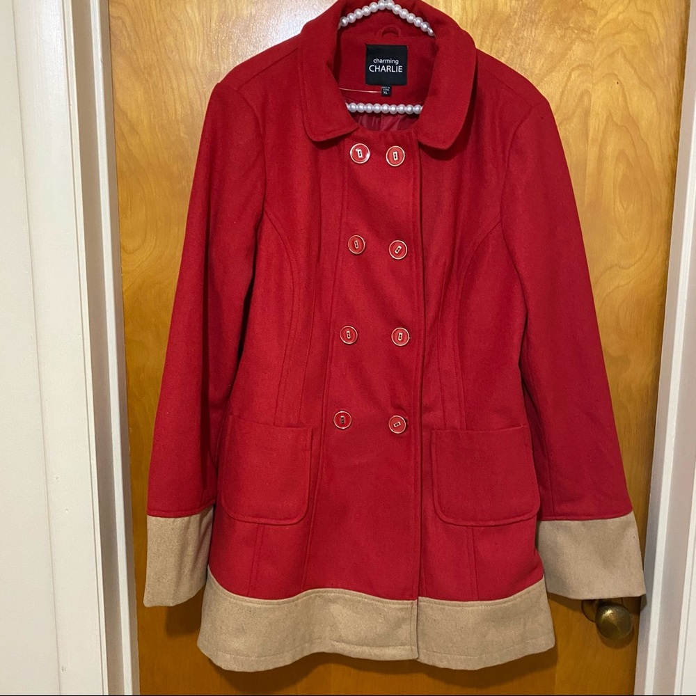 Charming Charlie | Red Jacket